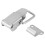 Toggle Latch Catch for Cabinet And Toolboxes, Spring Loaded Toggle Latch with Mounting Screws, Spring Toggle Lock Stainless Steel Hardware Fastener 3