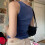 Αμάνικο Crop Top για Γυναικεία, Γραφικό Στάμπα Tank Γοτθικό Στυλ Λεπτό Εφαρμοστό Crop Top 7