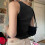Αμάνικο Crop Top για Γυναικεία, Γραφικό Στάμπα Tank Γοτθικό Στυλ Λεπτό Εφαρμοστό Crop Top 3