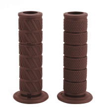Universal Fit Motorcycle Handlebar Grips Anti Slip Design Comfortable Soft Rubber Hand Grips Corrosion Resistance Durable Non Slip Handlebars For