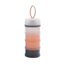 Distributeur portable de protéines en poudre, récipient de voyage empilable anti-fuite, sans BPA, multifonction pour l'alimentation de bébé avec