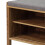 Shoe bench with 2 sliding doors and openwork slats, 112 cm wide, LIAM 7