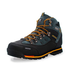 Men's Leather Hiking Boots Breathable Lightweight Trekking Shoes Rise 9 UK Yellow