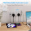 AICODE 6 Way Extension Lead with 4 USB Slots(1 USB 4