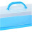 Bread Storage Container with Handle Keeps Bread Fresh Plastic Rectangular Loaf Cake Storage Box 2