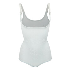 Figurformender Body für Damen mit Bauchkontrolle, nahtlos, formend, mit starkem Halt, offenem Brustbereich, atmungsaktivem Material und Po-Lifting
