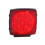 LED Trailer Lights Waterproof Submersible Multifunctional Rectangular Trailer Tail Light Stop Turn Running Lights License Plate Illumination DOT 3