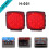 LED Trailer Lights Waterproof Submersible Multifunctional Rectangular Trailer Tail Light Stop Turn Running Lights License Plate Illumination DOT 6