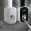 Automatic Toothpaste Dispenser Wall Mounted Hands  Mess  for Kids and Adults Bathroom Grey 2