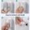 Automatic Toothpaste Dispenser Wall Mounted Hands  Mess  for Kids and Adults Bathroom Grey 3