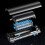 Car Windshield Cooling Fan Adjustable Dashboard and Backseat Air Circulation ABS Grey 2