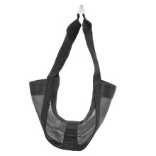Breathable Mesh Pet Weighing Sling with Dual Handles for Small Animals, Goats and Puppies