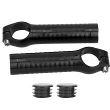Fietsstuurverlenger, MTB-stuurverlenger met hoge schokabsorptie, stuurverlenger van aluminiumlegering voor mountainbikes en racefietsen, ergonomisch