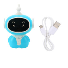 Roboți interactivi inteligenți vorbitori pentru copii, jucărie robot educațională cu control vocal și senzor tactil, funcții de învățare