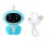 Interactive Smart Talking Robots for Kids, Voice Control and Touch Sensor Educational Robot Toy with Early Learning Functions, Cloud Connectivity and 1