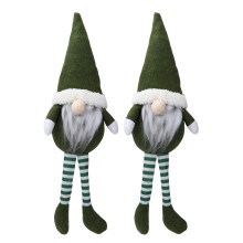 Gnomo di Natale in peluche, Tomte svedese, Babbo Natale scandinavo, decorazioni natalizie con incanto mistico, morbida fibra di feltro, barba bianca,