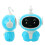 Interactive Smart Talking Robots for Kids, Voice Control and Touch Sensor Educational Robot Toy with Early Learning Functions, Cloud Connectivity and 4