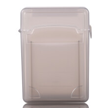 Custodia per hard disk antistatica, antiurto, realizzata in materiale ABS ad alta resistenza, multifunzione, con chiusura a scatto e antipolvere, per