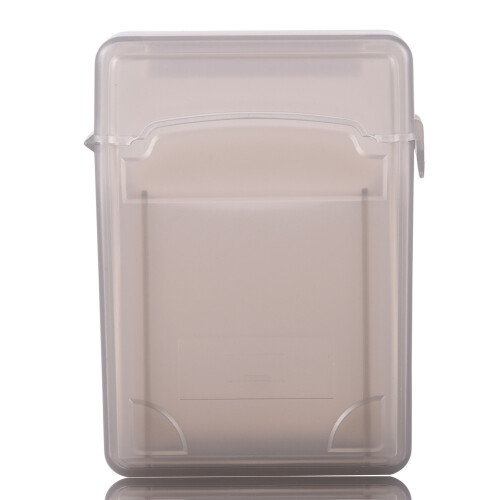 Estojo para disco rígido de 2,5 polegadas, antiestático, resistente a choques e feito de ABS de alta resistência. Design multifuncional com trava