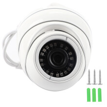 Security Dome Camera Analog CCTV Camera Outdoor Metal Housing HD 1080P 4 In 1 TVI AHD CVI CVBS Security Surveillance System Night Vision IR LEDs