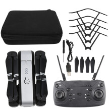 Camera Drone For Adults Kids, Foldable Design FPV Video Adjustable Angle Camera Long Flight Time Brushless Motor Altitude Hold With Carrying Case For