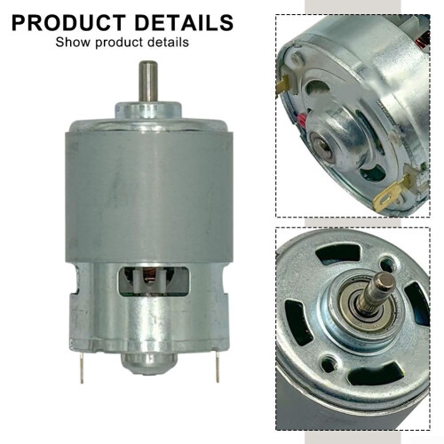 Performance 21V Cordless Motor with 5MM Shaft for Angle Grinder and Blower Replacement 2