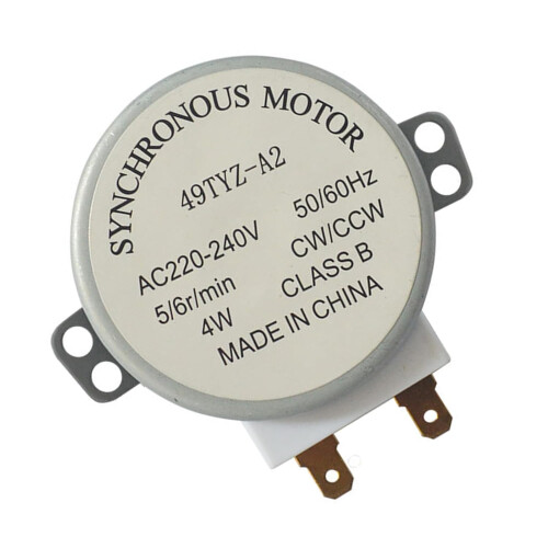 Microwave Turntable Motor Replacement D Shaft Easy Installation Stable Performance for 2