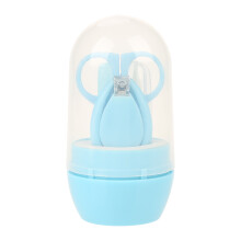 Baby Grooming Nagelklippare Kit Säker Baby Nagelklippare Anti-Stabling Runt Huvud Precisionshuvud Manikyr Pedikyr Skötselset Sött Och Hållbart