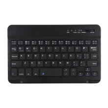 Teclado Bluetooth para Android, Teclado Bluetooth sem fio ultrafino compatível com dispositivos Windows e iOS, Teclado ergonômico com mecanismo de