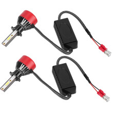 Lampadina LED super luminosa per fari auto, 4800LM 6000K, impermeabile, tipo fendinebbia C6, plug and play, fari a LED con abbaglianti e