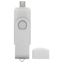 Flashdrev Plug and Play USB-flashdrev 2-i-1 Micro USB-kompatibel Hurtig datalagringsløsning Pladsbesparende design til smartphones Tablets