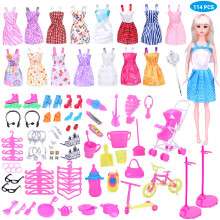 Stroje dla lalek o tematyce zawodowej, inspirujący design, wyjątkowe stroje do różnorodnych scenariuszy odgrywania ról, kompletne ubranka i