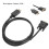 Καλώδιο DisplayPort σε DVI με επιχρυσωμένο σύνδεσμο, καλώδιο μετάδοσης δεδομένων υψηλής 5