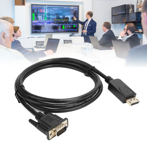 Καλώδιο DisplayPort σε DVI με επιχρυσωμένο σύνδεσμο, καλώδιο μετάδοσης δεδομένων υψηλής 2