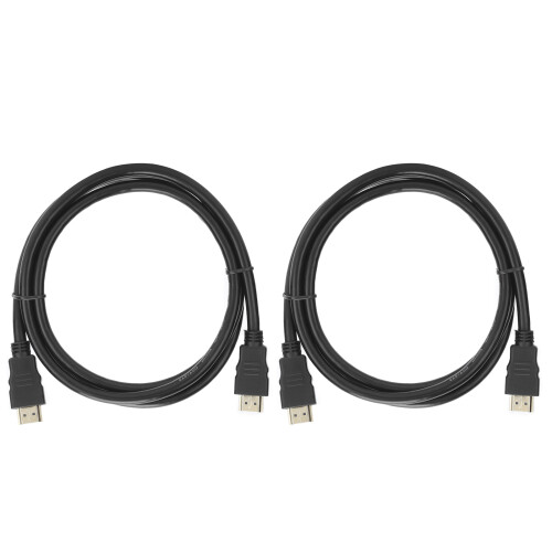 Καλώδιο HDMI υψηλής ταχύτητας με επιχρυσωμένο αρσενικό σε αρσενικό Ethernet για PC PS4 Xbox, 2