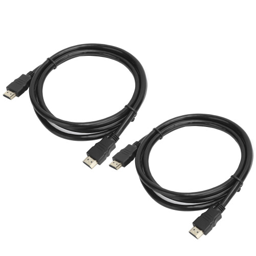 Καλώδιο HDMI υψηλής ταχύτητας με επιχρυσωμένο αρσενικό σε αρσενικό Ethernet για PC PS4 Xbox, 1