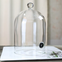 Cocktail Smoking Dome Cover Glass Cloche for Food Drink Infuser Display 10x16cm Bar Accessory