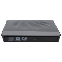 Lecteur CD externe USB 3.0 portable et fin, lecteur DVD externe, graveur/réécrivain/lecteur CD/DVD +/-RW, transfert de données haute vitesse,