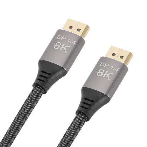Καλώδιο DisplayPort 8K, Υποστήριξη δυναμικού HDR 1.4, Μετάδοση υψηλής ταχύτητας με εύρος 1