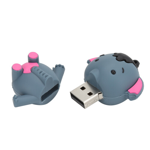 Γοητευτική συσκευή αποθήκευσης USB σε σχήμα ζώου, φορητή συσκευή φύλαξης 2