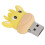 Χαριτωμένη μονάδα USB με γρήγορη ταχύτητα μεταφοράς δεδομένων, ανθεκτική στους 3