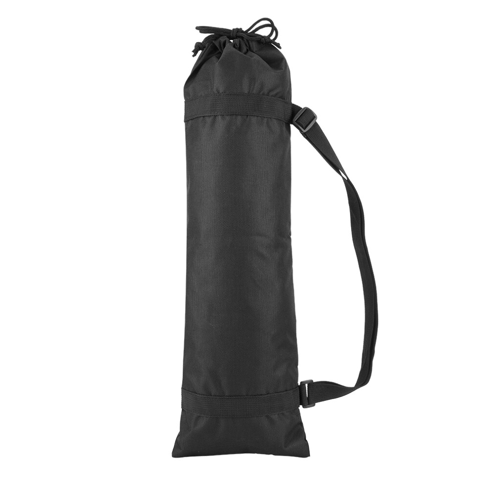 Camera Tripod Carry Case Oxford Cloth Folding Design Lightweight Portable For Studio Photographic Equipment Adjustable Shoulder Strap Impact Black 9358999983561