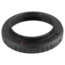 Adapter voor telescoop met T2-lensvatting, DSLR-camera-converter, handmatige scherpstelling, hoogwaardig metalen materiaal, eenvoudige aanpassing van