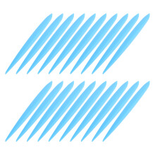 40Pcs Dual Tip Sky-Blue Scratch Pens Durable Craft Tools for Kids