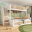 Double Bunk Bed with Storage Stairs&Hydraulic Lift 1