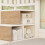 Double Bunk Bed with Storage Stairs&Hydraulic Lift 8