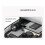 Universal Tablet Stand Foldable Storage Sticky Tablet Bracket for Desktop E-Reader Bracket Tablet Holder Dark Grey 10
