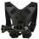 Supporto per action camera Materiale resistente Supporto riutilizzabile Gomma morbida Forma a farfalla 4 angoli Fissaggio stabile Altamente 2