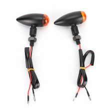 Wasserdichte LED-Blinker für Motorräder im Vintage-Design (Kugelform), helle LED-Beleuchtung, universelle Kompatibilität, wetterfest, hohe Leistung