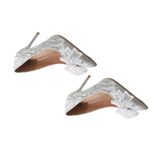 Γυναικεία Mules με Τακούνι Kitten Heel, Μυτερό Τακούνι με Ρυθμιζόμενο Λουράκι στον 1